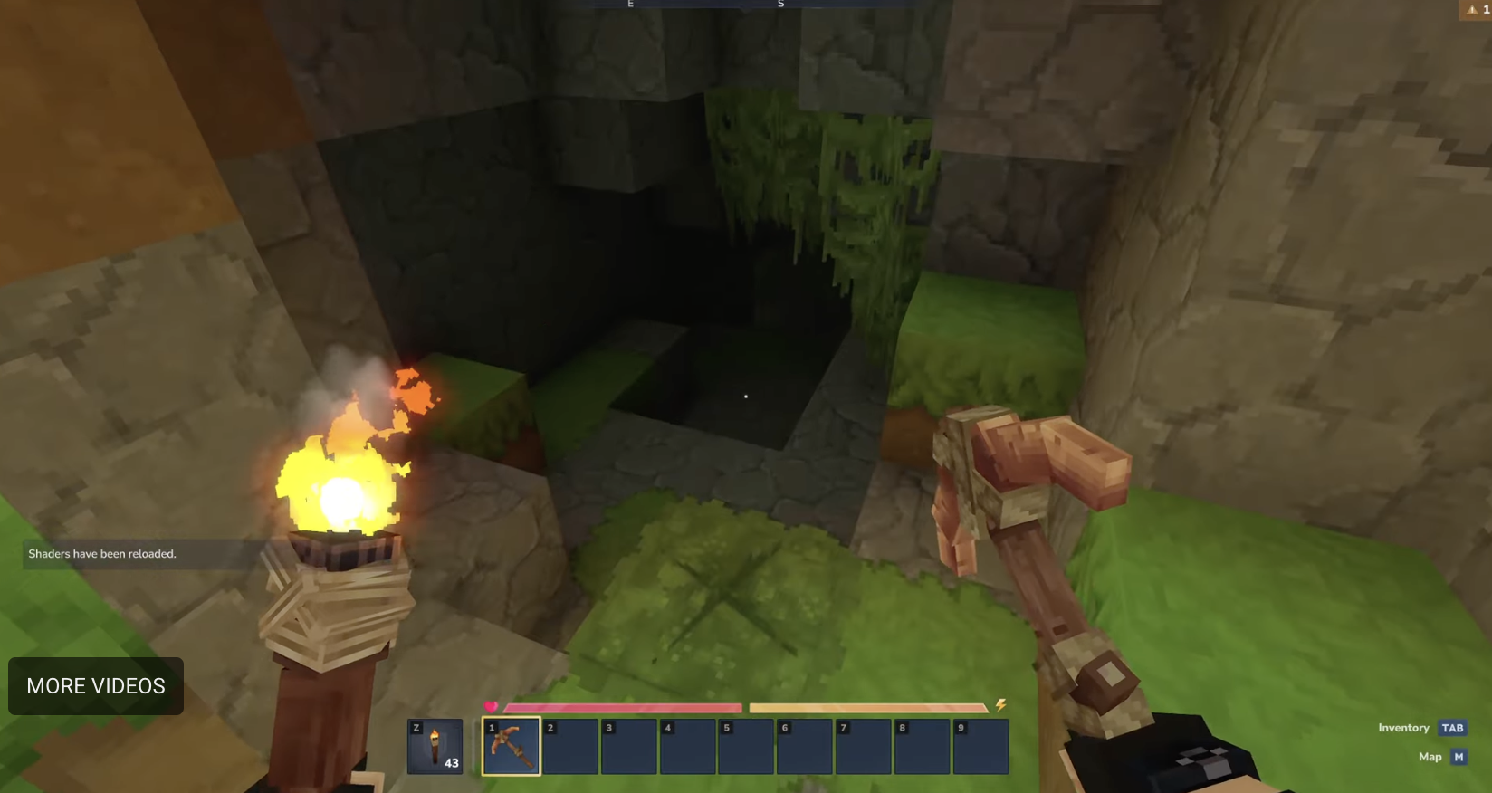 The Pickaxes Place Torches - Utilitário de Mineração Inteligente